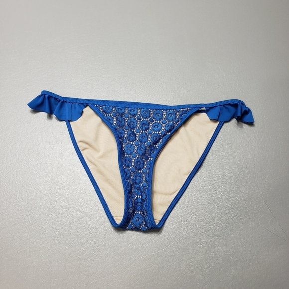 no boundaries blue bikini bottom women's size medium 7-9 - Picture 7 of 7